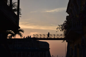 Cartagena’s Plazas Tour in cartagena crepuscule